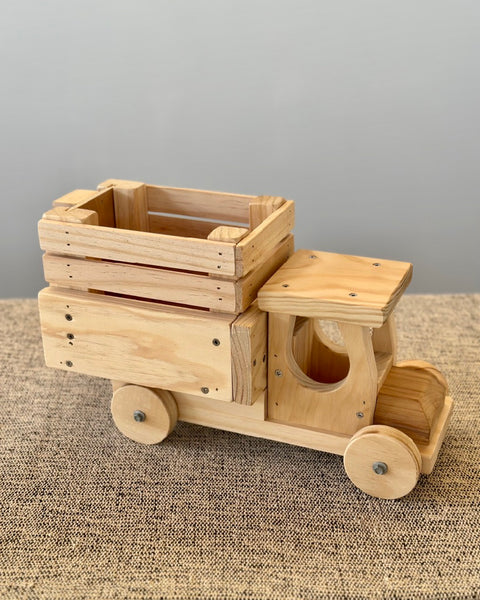 The Fantail House, Made in New Zealand, Wooden Toy, Stock Truck, Children