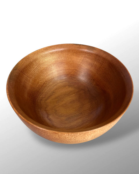 Top View of a Native New Zealand timber Ancient Swamp Kauri wood turned bowl, handcrafted by David Vickery.