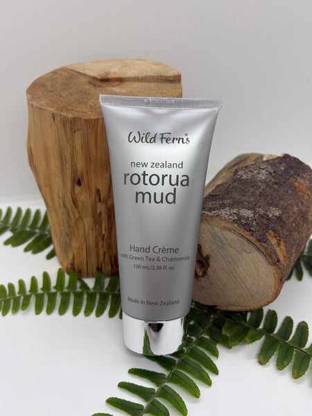 Tube of Wild Ferns Rotorua Mud Hand Creme
