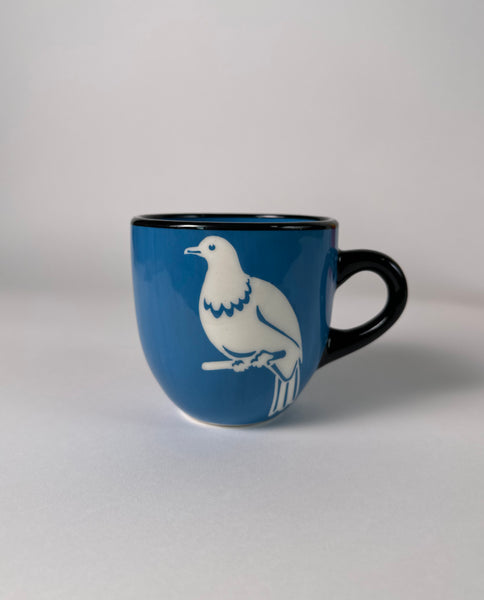 The Fantail House, Painted Pacific Pottery, Made in NZ, Mugs, Ceramic Native Birds, Fantail, Tui, Keruru