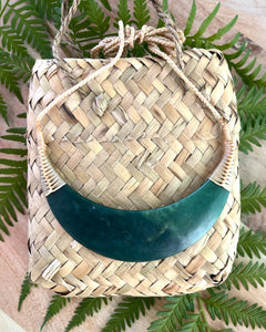 Donna Summers, The Fantail House, Made in NZ, New Zealand Made, Hand carved, Breast plate, Pounamu, Greenstone, Pendant, Made in Aotearoa