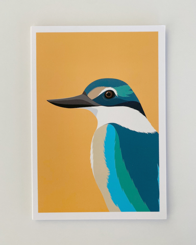 greeting, card, Cathy, Hansby, Kingfisher