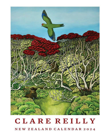 The Fantail House, Made in NZ, Claire, Reilly, Calendar, 2024