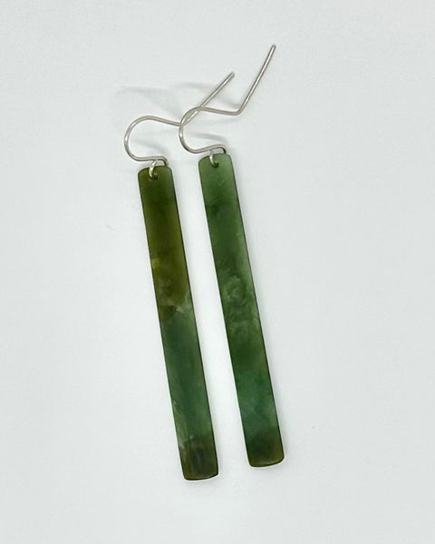 Greenstone earrings on sale