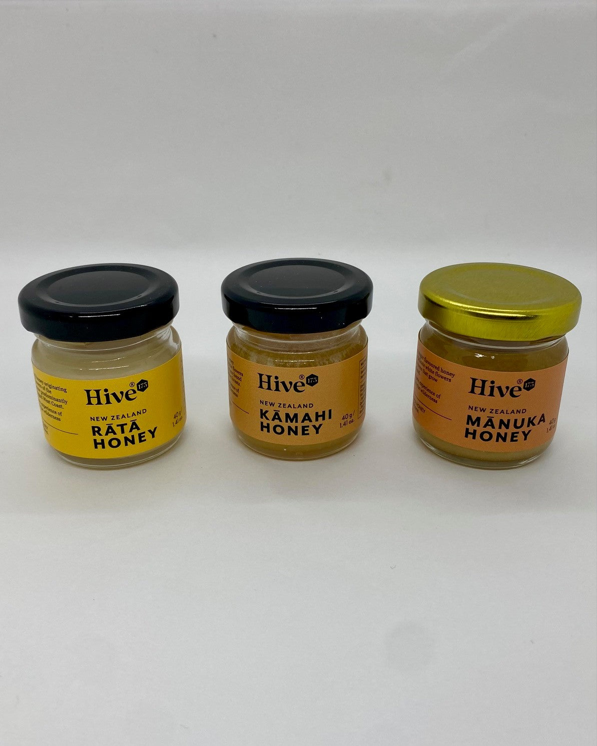 Honey Company Rata Honey3個セット NZ Honey Trio Pack | Mānuka, Rātā & Kāmahi Honey – The Fantail House