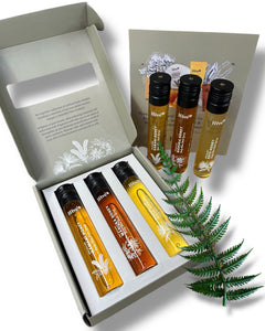 NZ honey, Bath syrup, Bath oil, Made in New Zealand, Made in Aotearoa, Natural bath oil, Gift set, 