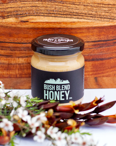 The Fantail House, Bush, Blend, Honey, New Zealand, Honey, Hunt , Gather