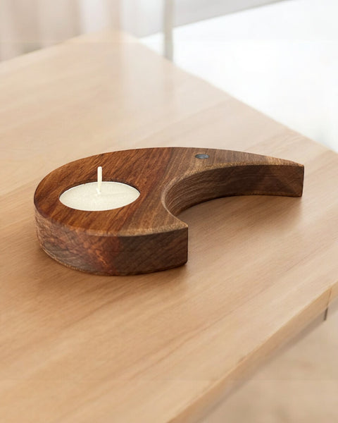 The Fantail House, Rimu, Candle Holder, Made in New Zealand, Native wood, Woodware, Woodwork, Tableware, Gifts, NZ Gifts, Souvenir, Kiwi, 
