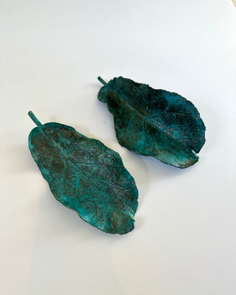 The Fantail House, Made in NZ, Copper, Puka, Leaves, Wall Art