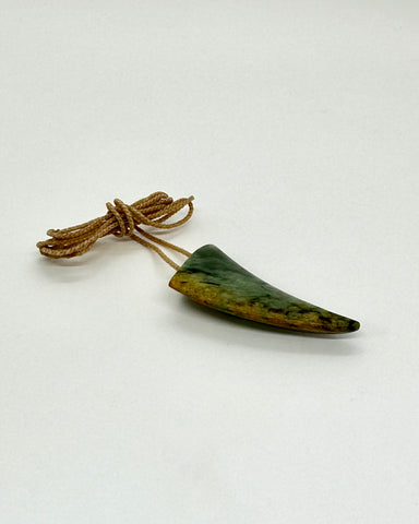 The Fantail House, Greenstone, pounamu, pendant, necklace, koru, niho, whale, shark, tooth