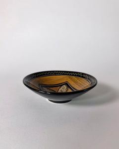 The Fantail House, Made in New Zealand, Hand-painted, Ceramic Bowls, Tapa