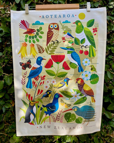New Zealand Tea Towels by Image Vault