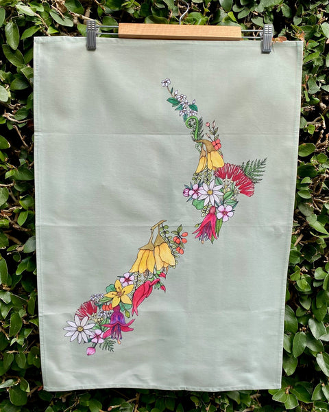 New Zealand Tea Towels by Image Vault