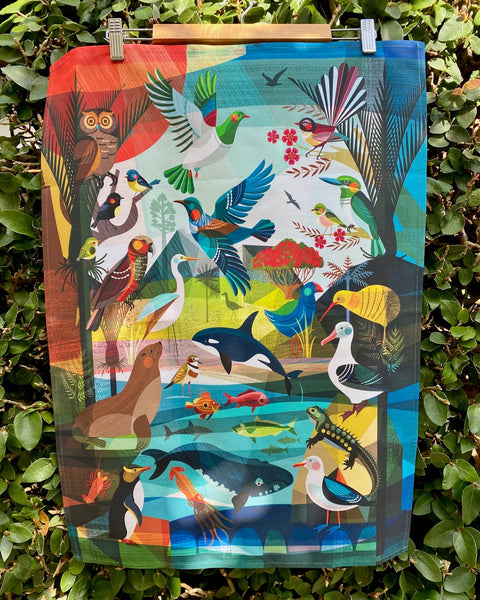 New Zealand Tea Towels by Image Vault
