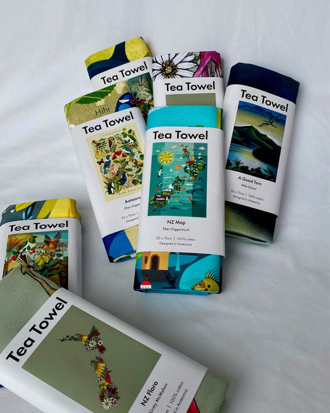 New Zealand Tea Towels by Image Vault