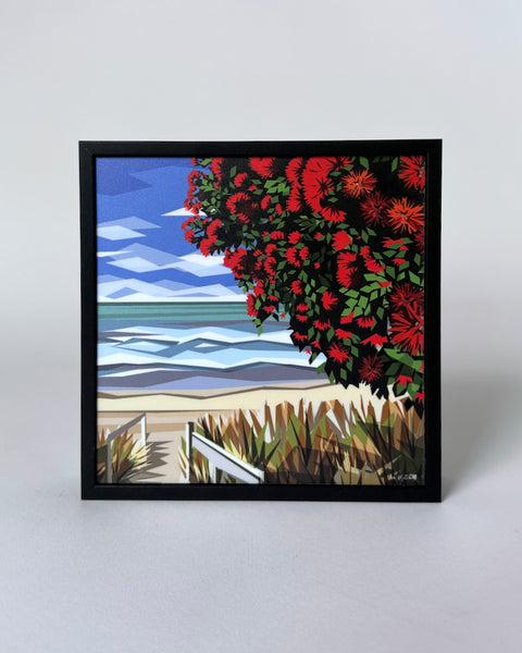 The Fantail House, Ira Mitchell, Made in New Zealand, Pohutukawa, Box, Frame
