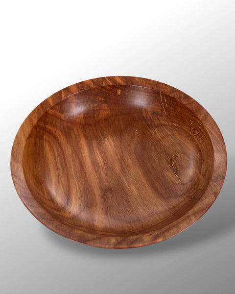 Large New Zealand Native Kauri Wood turned Fruit Bowl. Ethically Sourced warm-toned Kauri handcrafted in Aotearoa NZ by David Vickery.