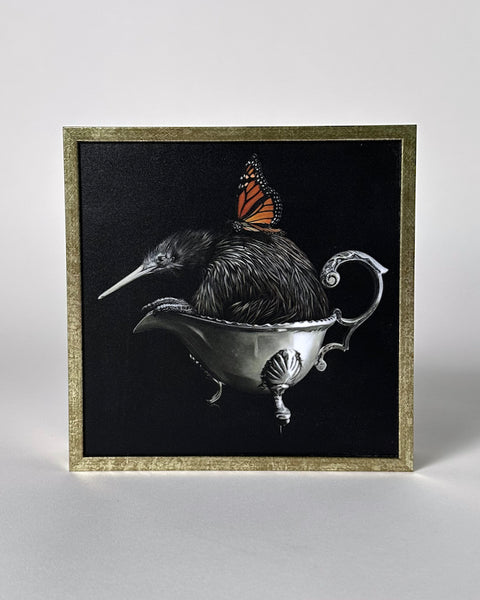 The Fantail House, Jane Crisp, Art, Print, Box, Frame, Kiwi