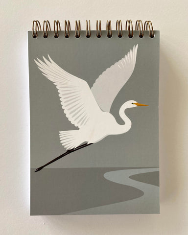 The Fantail House, Cathy Hansby, Notebooks, Heron