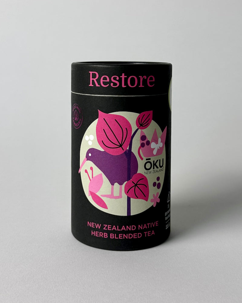 ŌKU NZ Native Herbal Kawakawa Tea - Restore – The Fantail House