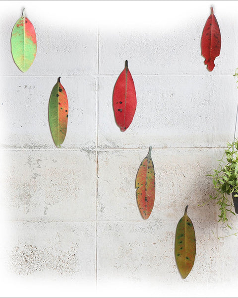 The Fantail House, Crystal Ashley, Pohutukawa, leaves, Indoor and Outdoor, Wall Art
