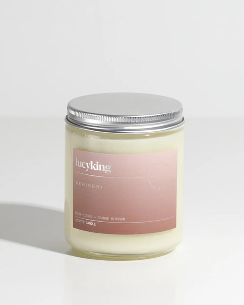 Lucy, King, Scented, candle, New Zealand , made,  Kerkeri