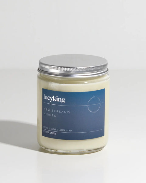 Lucy, King, Scented, candle, New Zealand, nights