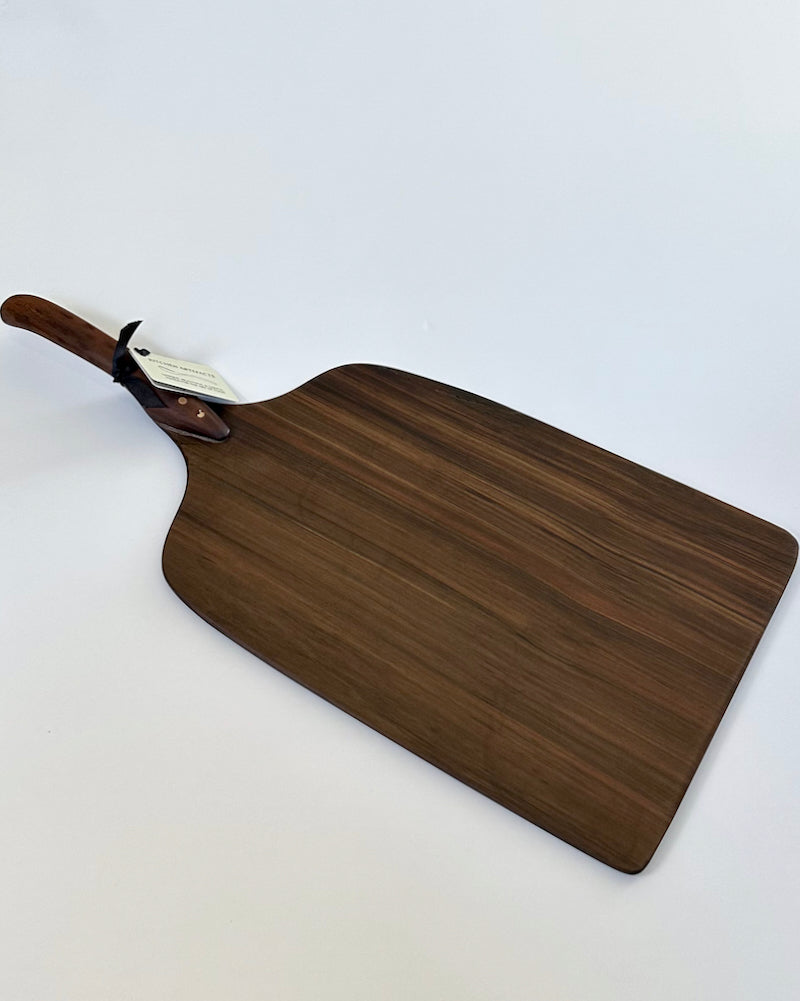 The Fantail House, Made in New Zealand, Swamp Kauri, Volcanic, Totara, Serving tray, Canape server, Pizza Peel, Kitchen Artefacts
