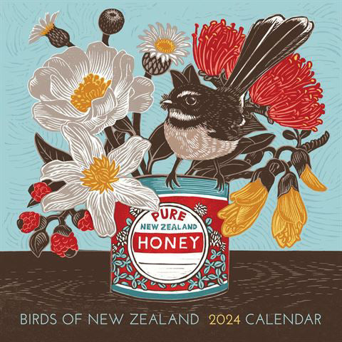 The Fantail House, Made in NZ, Tanya, Wolfcamp, Calendar, 2024