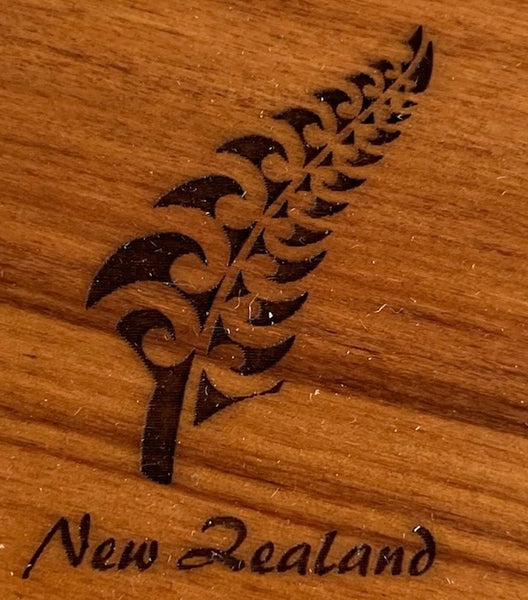 The Fantail House, Rimu, Placemats, Fern, Made in NZ, New Zealand Made, Native timber
