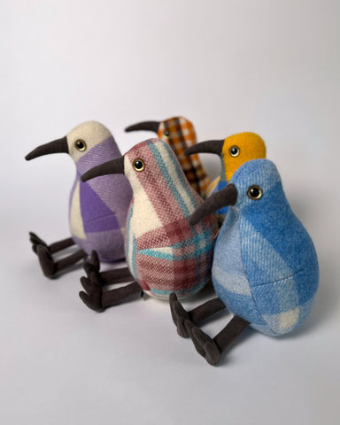 The Fantail House, Handmade, New Zealand, Kiwi, Bird, native, beanie, soft, toy, Nativez, upcycled, blanket