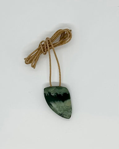 The Fantail House, Greenstone, pounamu, pendant, necklace, koru, niho, shark, whale, tooth