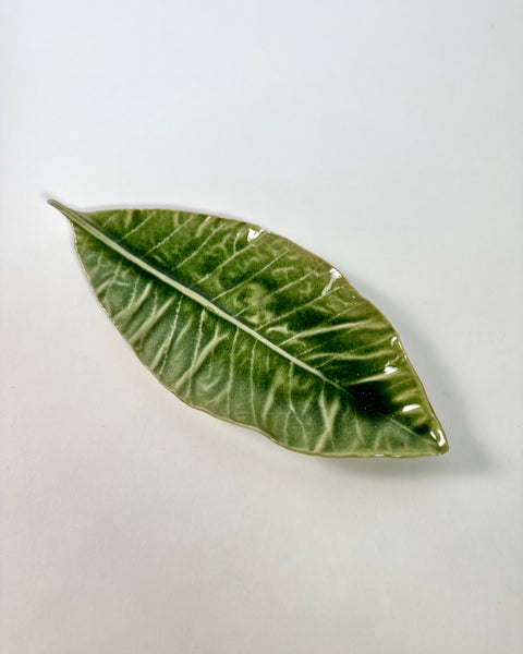 The Fantail House, Muddy Fingers, Pottery, Leaf, Ceramic, Tapas, Plate, Made in NZ