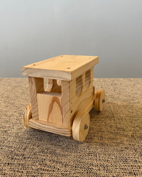 The Fantail House, Made in NZ, Pioneer Toys, Push Truck