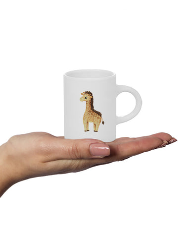 Fluffy mug giraffe, Kids Novelty Mugs, NZ made, Fantail House
