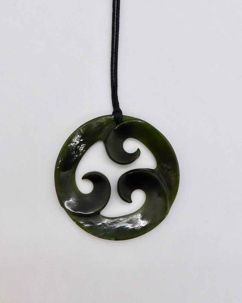 The Fantail House, NZ Made, Greenstone - Pounamu, Circle of Life, Koru, Handcrafted