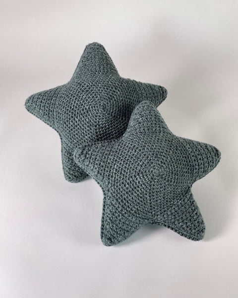 The Fantail House, Made in NZ, Star Cushions, Hand knitted