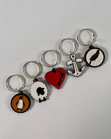 The Fantail House, Ian Blackwell, Key rings, NZ Icons, Made in NZ