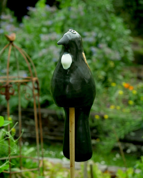 The Fantail House, Handmade in New Zealand, Wilma J Design, Tui Bird, Garden Art