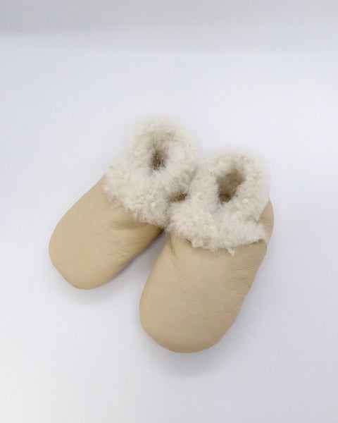 The Fantail House, Made in NZ, Lambskin Booties, 3-6 months