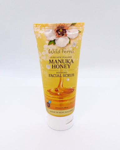 The Fantail House, Made in New Zealand, NZ Made, Wild Ferns, Manuka Honey Facial Scrub