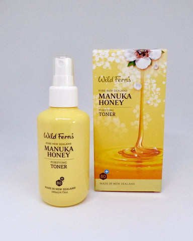 Fantail House, Made in New Zealand, Wild Ferns, Manuka Honey Skincare, Purifying Toner