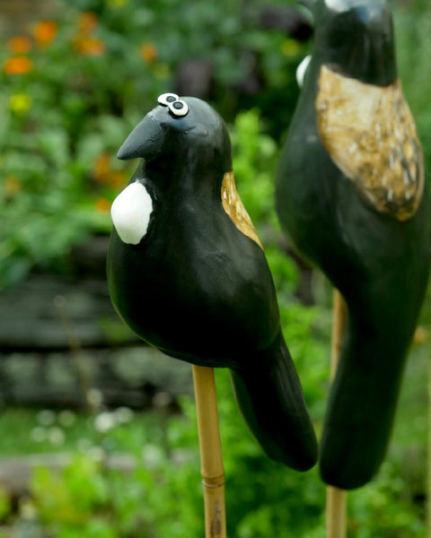 The Fantail House, Handmade in New Zealand, Wilma J Design, Tui Bird, Garden Art