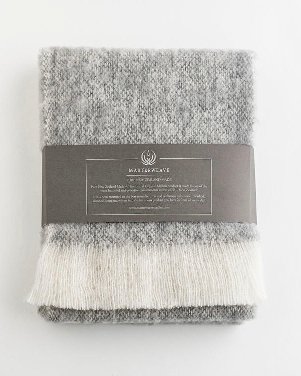 Xmas , christmas, gift, box, organic, merino, scarf, masterweave, made in New Zealand