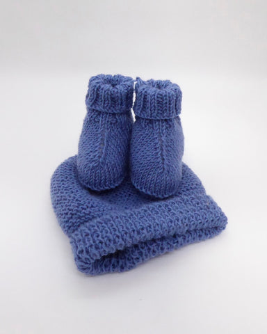 The Fantail House, Merino Wool, Made in NZ, Beanie & Booties.