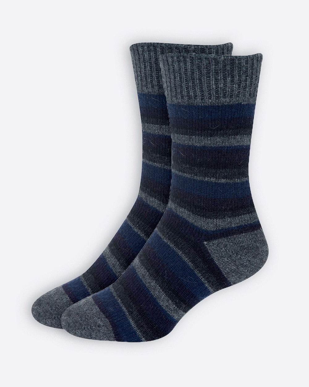 The Fantail House, Possum, Merino, Socks, Native World, Made in NZ, Graphite