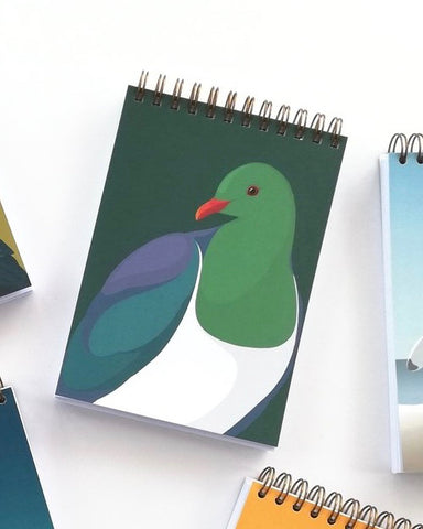 The Fantail House, Cathy Hansby, Notebooks, Native Birds, Keruru