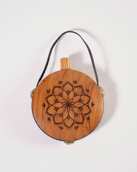 The Fantail House, Made in New Zealand, Rimu, Aroma Flask, Essential Oils, Mandala flower