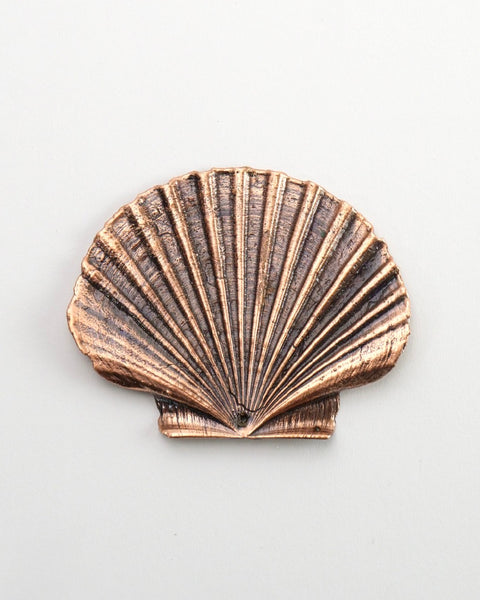 The Fantail House, Made in NZ, Copper Scallop Shell