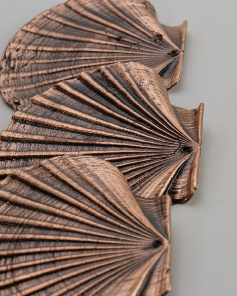The Fantail House, Made in NZ, Copper Scallop Shell